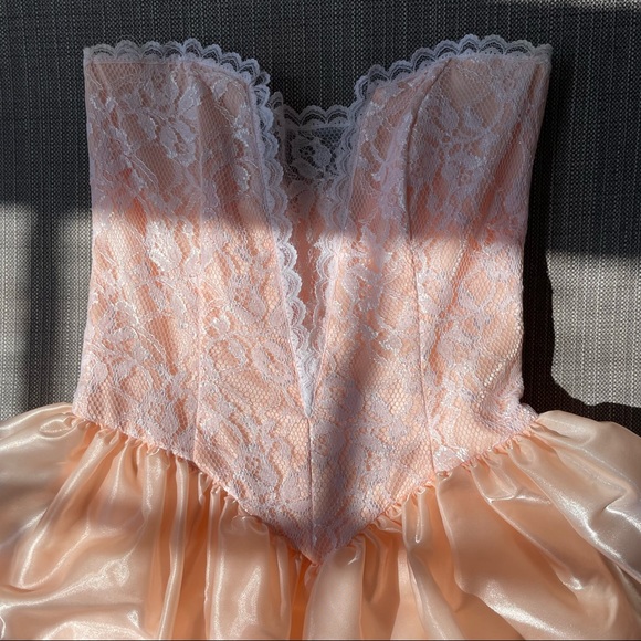 Vintage Gunne Sax by Jessica McClintock Prom Dress - Picture 8 of 16